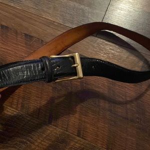 Like new black Martin Dingman belt